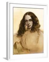 Elizabeth Barrett Browning-Field Talfourd-Framed Giclee Print