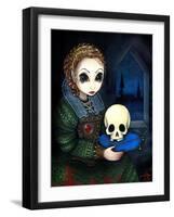 Elizabeth Bathory the Vampire Countess-Jasmine Becket-Griffith-Framed Art Print