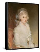 Elizabeth Beauclerk, Lady Herbert (1766-93)-Sir William Beechey-Framed Stretched Canvas