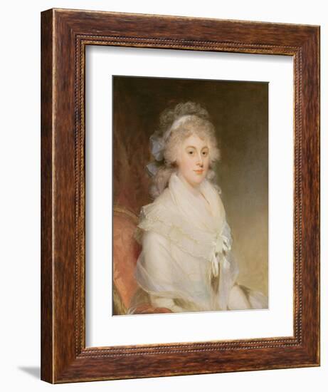 Elizabeth Beauclerk, Lady Herbert (1766-93)-Sir William Beechey-Framed Giclee Print