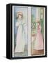 Elizabeth Bennet and Emma Woodhouse, 2011-Caroline Hervey-Bathurst-Framed Stretched Canvas