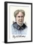 Elizabeth Blackwell, First Women Physician in Modern Times, with Her Autograph-null-Framed Giclee Print