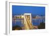 Elizabeth Bridge, Banks of the Danube, UNESCO World Heritage Site, Budapest, Hungary, Europe-Christian Kober-Framed Photographic Print
