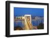 Elizabeth Bridge, Banks of the Danube, UNESCO World Heritage Site, Budapest, Hungary, Europe-Christian Kober-Framed Photographic Print