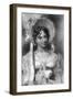 Elizabeth Brunton, Actress-T Wageman-Framed Art Print