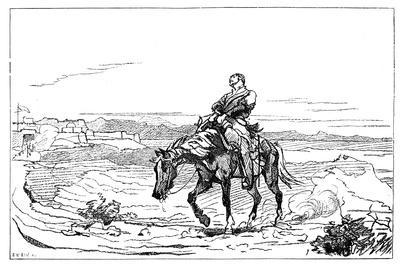 Arrival of Dr Brydon at Jalalabad, January 1842