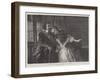 Elizabeth Claypole Warning Her Father, Oliver Cromwell, Not to Accept the Crown-Julius Friedrich Anton Schrader-Framed Giclee Print