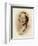 Elizabeth Cleghorn Gaskell Writer in 1851-George Richmond-Framed Art Print