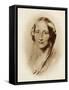 Elizabeth Cleghorn Gaskell Writer in 1851-George Richmond-Framed Stretched Canvas