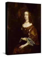 Elizabeth Clifford, Countess of Cork, and Later Countess of Burlington-Sir Peter Lely-Stretched Canvas