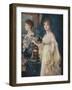 Elizabeth, Consort of Alexander I, 19th century, 1917-Charles Turner-Framed Giclee Print