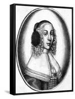 Elizabeth Countess Essex-Wenzel Hollar-Framed Stretched Canvas