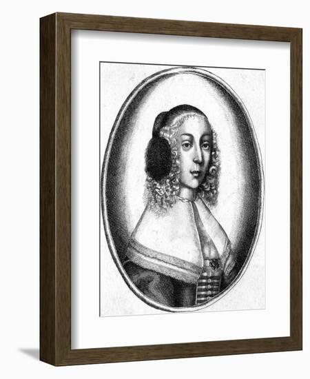 Elizabeth Countess Essex-Wenzel Hollar-Framed Art Print