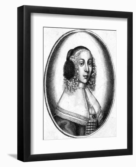 Elizabeth Countess Essex-Wenzel Hollar-Framed Art Print