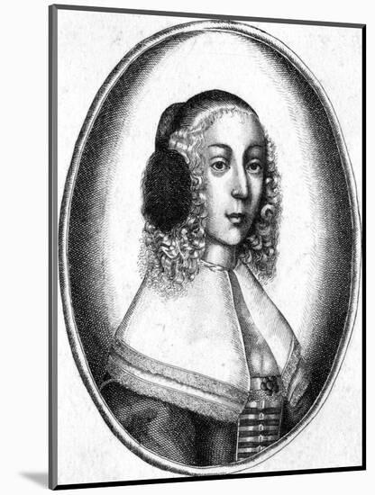 Elizabeth Countess Essex-Wenzel Hollar-Mounted Art Print