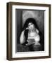 Elizabeth Ctess Erroll-Richard Cosway-Framed Art Print