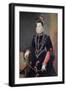 Elizabeth De Valois, 1604-8-Alonso Sanchez Coello-Framed Giclee Print