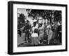 Elizabeth Eckford with Snarling Parents After turning Away From Entering Central High School-Francis Miller-Framed Premium Photographic Print