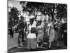 Elizabeth Eckford with Snarling Parents After turning Away From Entering Central High School-Francis Miller-Mounted Premium Photographic Print