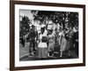 Elizabeth Eckford with Snarling Parents After turning Away From Entering Central High School-Francis Miller-Framed Photographic Print