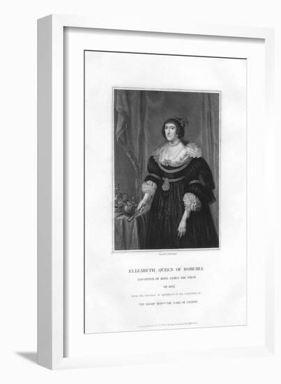 Elizabeth, Electress Palatine and Queen of Bohemia-Henry Thomas Ryall-Framed Giclee Print