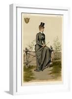 Elizabeth, Empress of Austria-C De Grimm-Framed Art Print