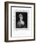 Elizabeth Fry, British Philanthropist, 19th Century-J Cochran-Framed Giclee Print