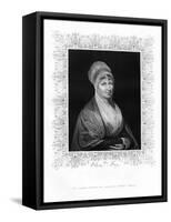 Elizabeth Fry, British Philanthropist, 19th Century-J Cochran-Framed Stretched Canvas