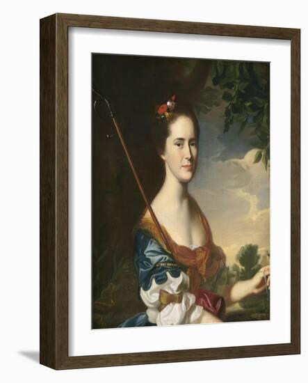 Elizabeth Gray Otis (Mrs. Samuel Alleyne Otis), c.1764-John Singleton Copley-Framed Giclee Print