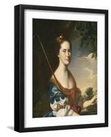 Elizabeth Gray Otis (Mrs. Samuel Alleyne Otis), c.1764-John Singleton Copley-Framed Giclee Print