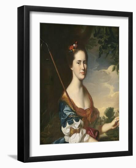 Elizabeth Gray Otis (Mrs. Samuel Alleyne Otis), c.1764-John Singleton Copley-Framed Giclee Print