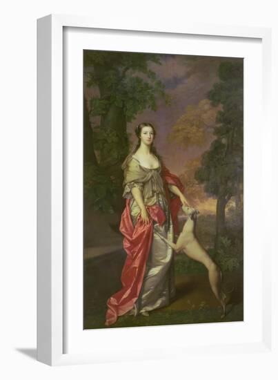 Elizabeth Gunning, Duchess of Hamilton, 1752-3-Gavin Hamilton-Framed Giclee Print