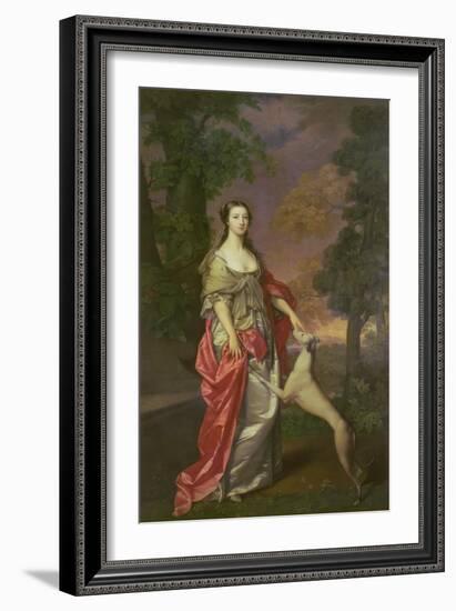 Elizabeth Gunning, Duchess of Hamilton, 1752-3-Gavin Hamilton-Framed Giclee Print