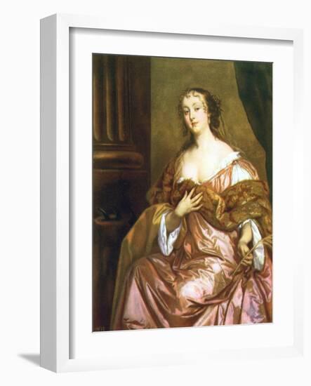 Elizabeth Hamilton, Countess of Gramont, C1660S-Peter Lely-Framed Giclee Print