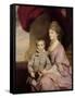 Elizabeth Herbert-Sir Joshua Reynolds-Framed Stretched Canvas