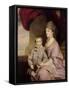 Elizabeth Herbert-Sir Joshua Reynolds-Framed Stretched Canvas