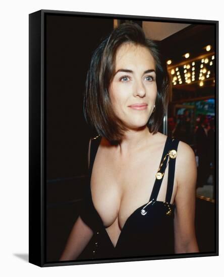 Elizabeth Hurley-null-Framed Stretched Canvas