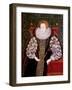 Elizabeth I, C.1590 (Oil on Panel)-English School-Framed Giclee Print