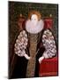 Elizabeth I, C.1590 (Oil on Panel)-English School-Mounted Giclee Print