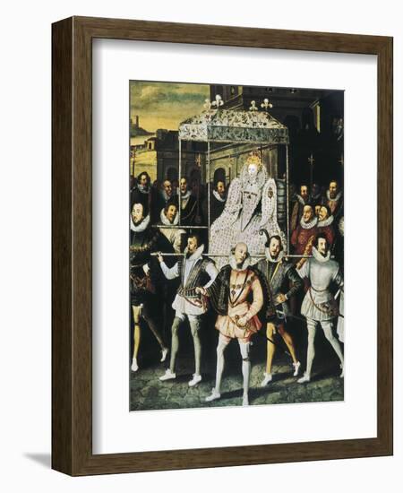 Elizabeth I of England, Called "The Virgin Queen" (1533-1603)-null-Framed Art Print