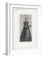 Elizabeth I of England, (Late 19th Centur)-W Ridgway-Framed Giclee Print