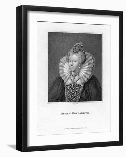 Elizabeth I of England-Bocquet-Framed Giclee Print