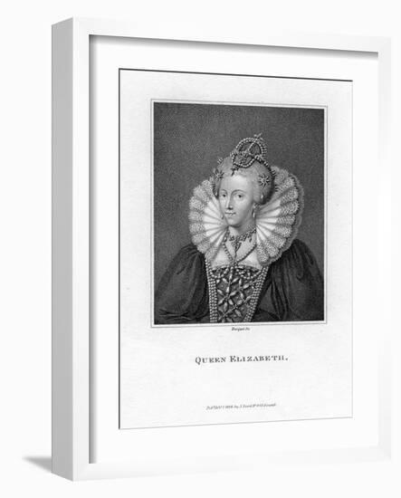 Elizabeth I of England-Bocquet-Framed Giclee Print