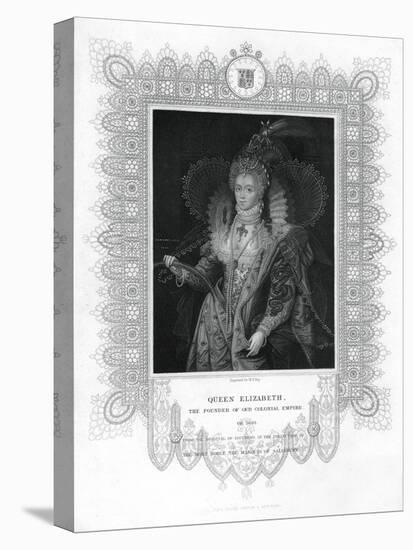 Elizabeth I of England-William Thomas Fry-Stretched Canvas
