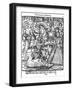 Elizabeth I Performing the Ceremony of Assaying the Stag, 1576-null-Framed Giclee Print