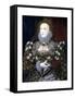 Elizabeth I, Queen of England and Ireland, 1575-Nicholas Hilliard-Framed Stretched Canvas