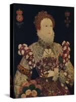 Elizabeth I, Queen of England and Ireland, c1574-Nicholas Hilliard-Stretched Canvas