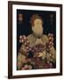 Elizabeth I, Queen of England and Ireland, c1574-Nicholas Hilliard-Framed Giclee Print