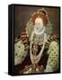 Elizabeth I, Queen of England and Ireland, C1588, (C1902-190)-George Gower-Framed Stretched Canvas