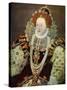 Elizabeth I, Queen of England and Ireland, C1588, (C1902-190)-George Gower-Stretched Canvas